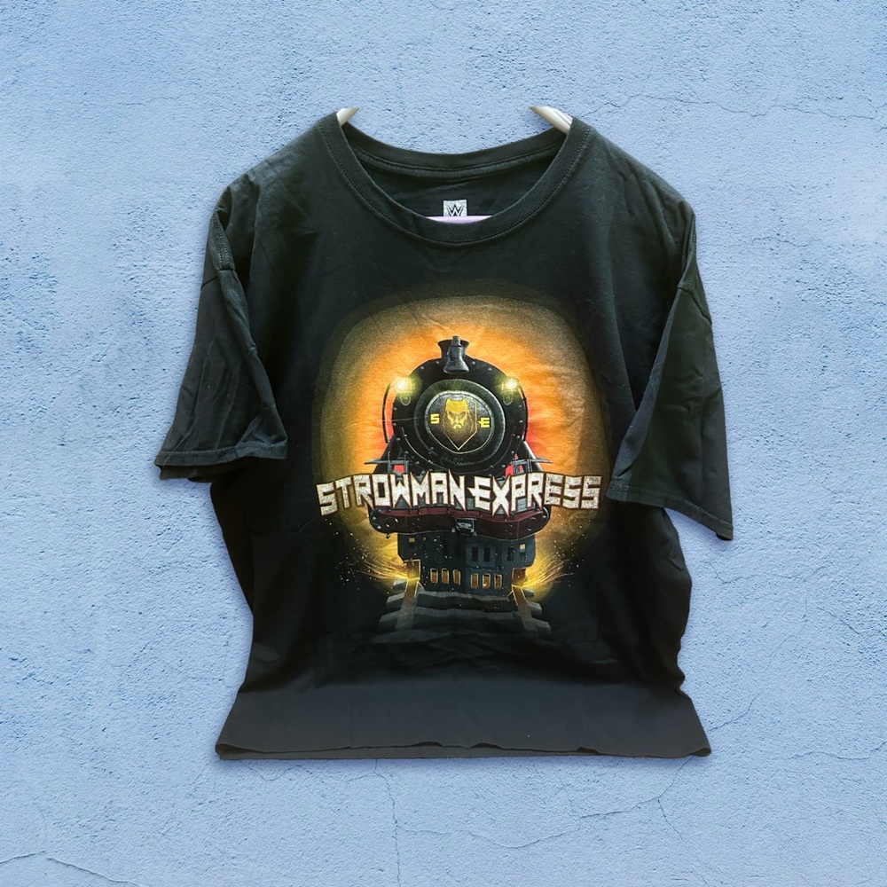 WWE Men’s Strowman Express Black T-Shirt size XL
